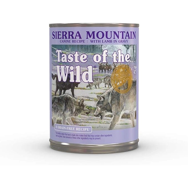 Sierra Mountain Canine Recipe with Lamb in Gravy - 13.2 oz Can