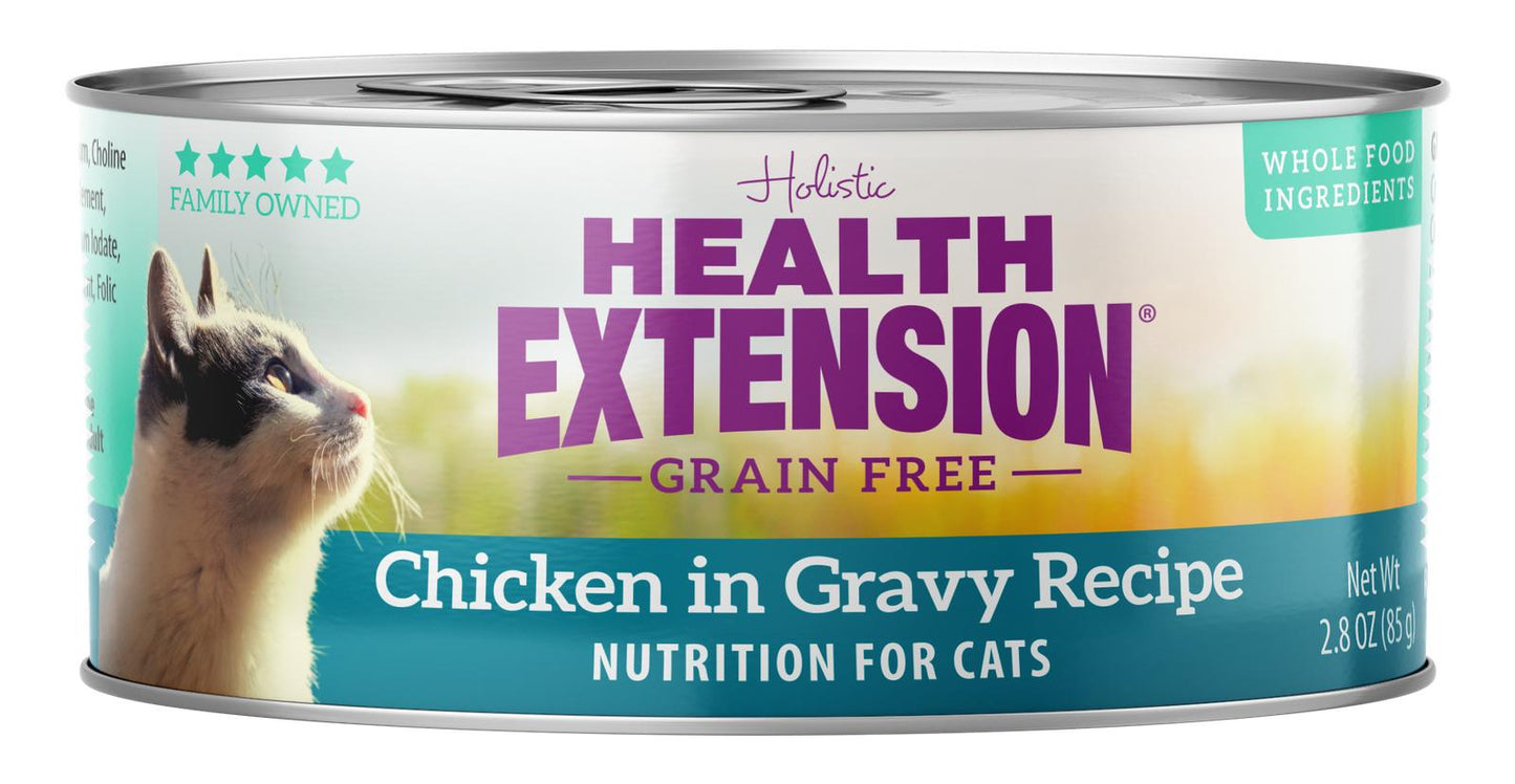 Holistic Health Extension® Grain Free Chicken in Gravy Recipe for Cats