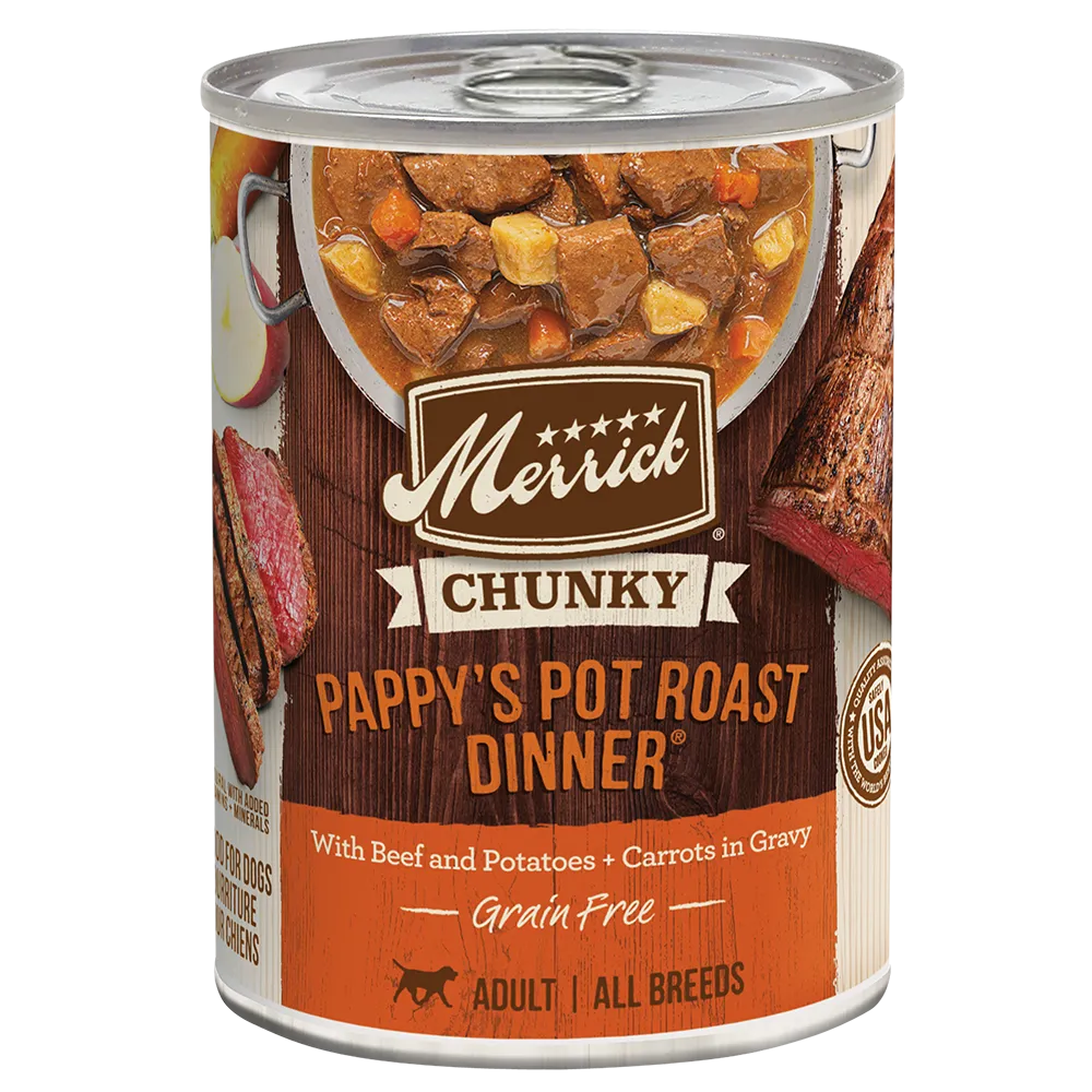 Merrick - Chunky Grain Free Pappy's Pot Roast Dinner in Gravy