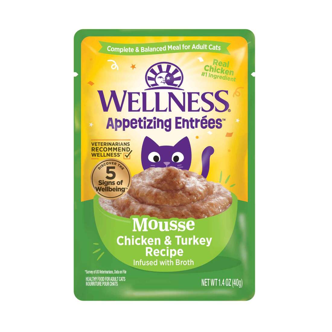 Wellness® Appetizing Entrées™ Mousse Chicken & Turkey Recipe