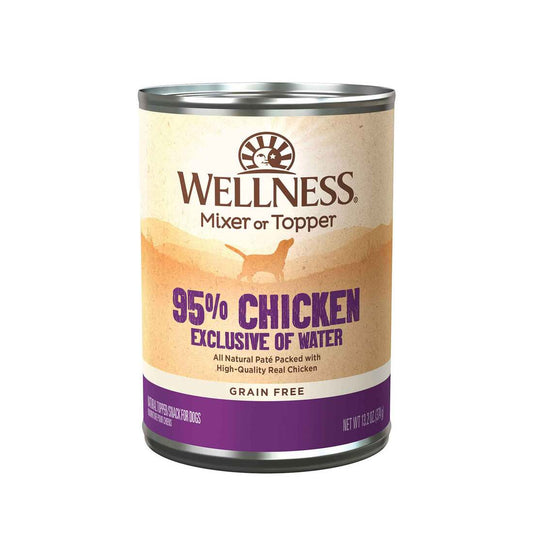 Wellness® 95% Chicken Natural Wet Grain Free Canned Dog Food, 13.2-Ounce Can