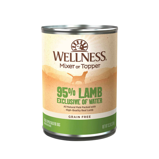 Wellness® 95% Lamb Natural Wet Grain Free Canned Dog Food, 13.2-Ounce Can