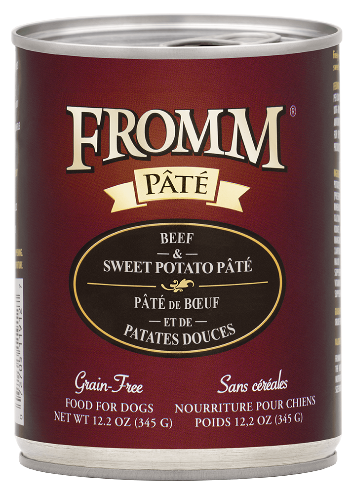 Fromm® Grain Free Beef & Sweet Potato Pate Canned Dog Food