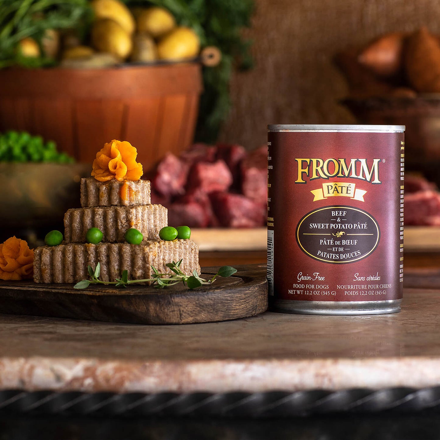 Fromm® Grain Free Beef & Sweet Potato Pate Canned Dog Food